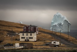 Iceberg in Ferryland, Newfoundland and Labrador
